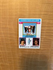 1976 TOPPS BASEBALL #202 A.L. ERA LEADERS!! JIM PALMER!! $1 SHIPPING!!