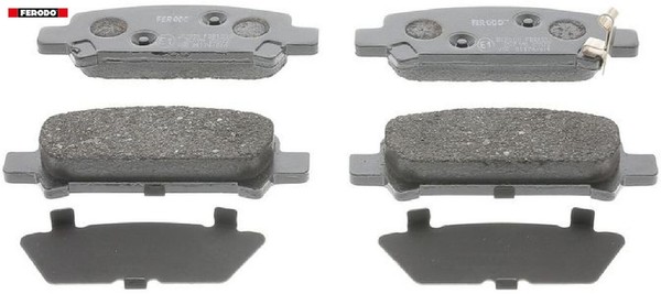 Ferodo FDB1333 Bremsbelagsatz FüR Scheibenbremse Bremsbelagsatz FüR Subaru-image