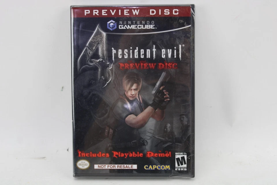 Resident Evil: Preview Disc w/ Playable Demo Nintendo GameCube New/Sealed NFR - Image 2 of 4