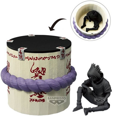 Naruto Fig Life Sasuke's Coffin Banpresto Anime Figur Sealed Original