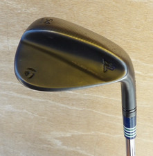 BLACK TAYLORMADE MILLED GRIND 3 SAND WEDGE 54 LOFT STEEL SHAFT SB 11 BOUNCE MG3