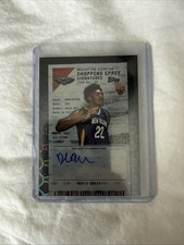 Derik Queen Shopping Spree Signatures /25 ‘25 Topps Basketball Black Friday Pels