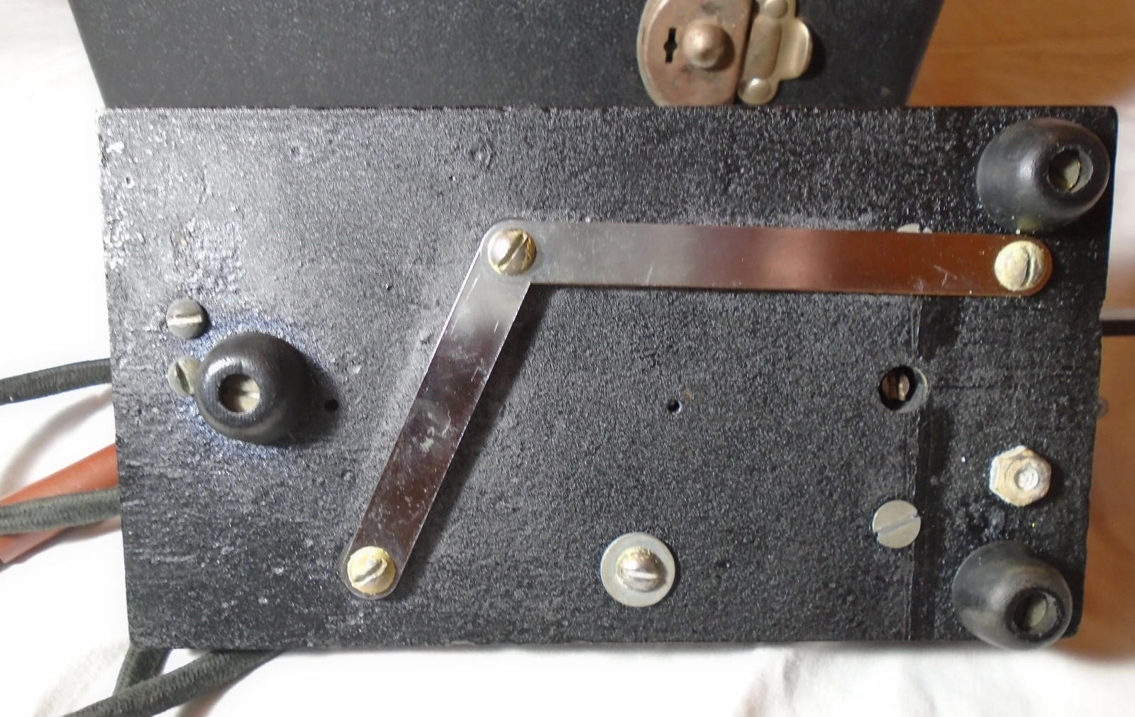 1945 Vibroplex Original Bug 833 Broadway NY No 147501 Telegraph Key w/Case