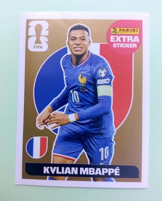 Extra Stickers Mbappé Or Coupe du monde 2026- Panini - Photo 1/3