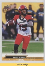 2023 Upper Deck CFL Gold Bo Levi Mitchell #91 READ 10q4