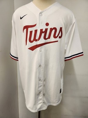 Nike MLB Minnesota Twins Home White Replica Jersey
