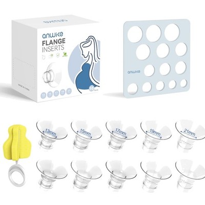 Flansch-Einsätze Milchpumpe Zubehör 13-21mm Kompatibel mit Medela Spectra 