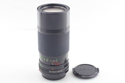 【現状品】Canon F-1 zoom LENS FD 70-150mm MINT] Canon New FD Zoom 70-150mm F4.5 Telephoto Lens for A-1 F-1