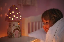 Toadstool Lamp From white Rabbit England Brand New Never Used Slight Second