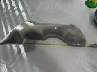 Vintage Bauer Pottery Grey Cat Figurine