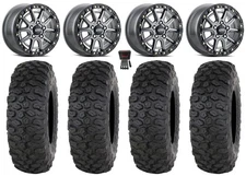 ITP SD10 Bdlk 15" Wheels Gy 33" Chicane DS Tires Polaris Ranger 1500 & Xpedition