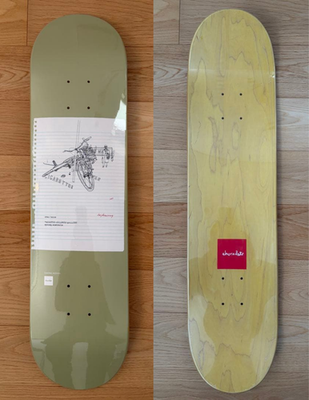 Chocolate Evan Hecox Monster Children Exhibition Skateboard Deck