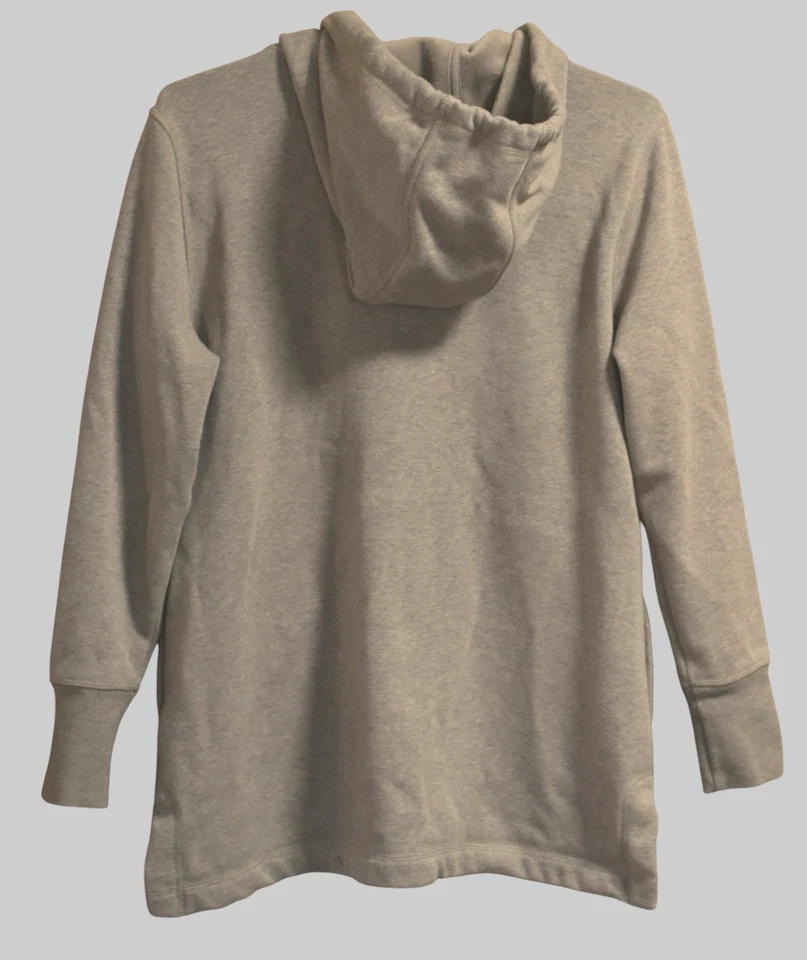 Sudadera con capucha Isaac Mizrahi Live para mujer mediana cremallera completa polar bolsillos delanteros Foto 2 de 4