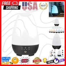 Cool Mist Aromatherapy Diffuser with 7 LED Colors - Automatic Shut-Off Feature