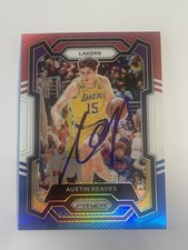 Austin Reaves 2024 Panini Prizm Lakers IP In-Person Auto Autograph Signed