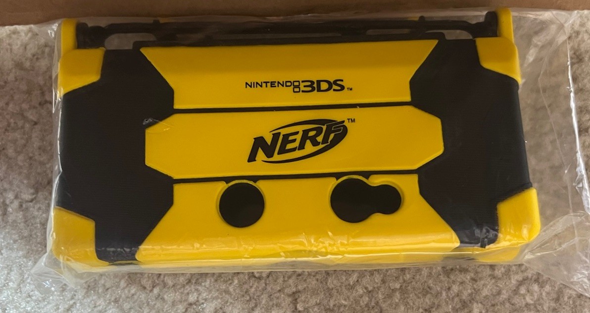 Nerf Nintendo 3DS Blue Black Armor Case N-7966 for sale online