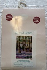 Vintage Coleshill Collection Bluebell Woods Needlecraft Kit Ribbon Stitch New