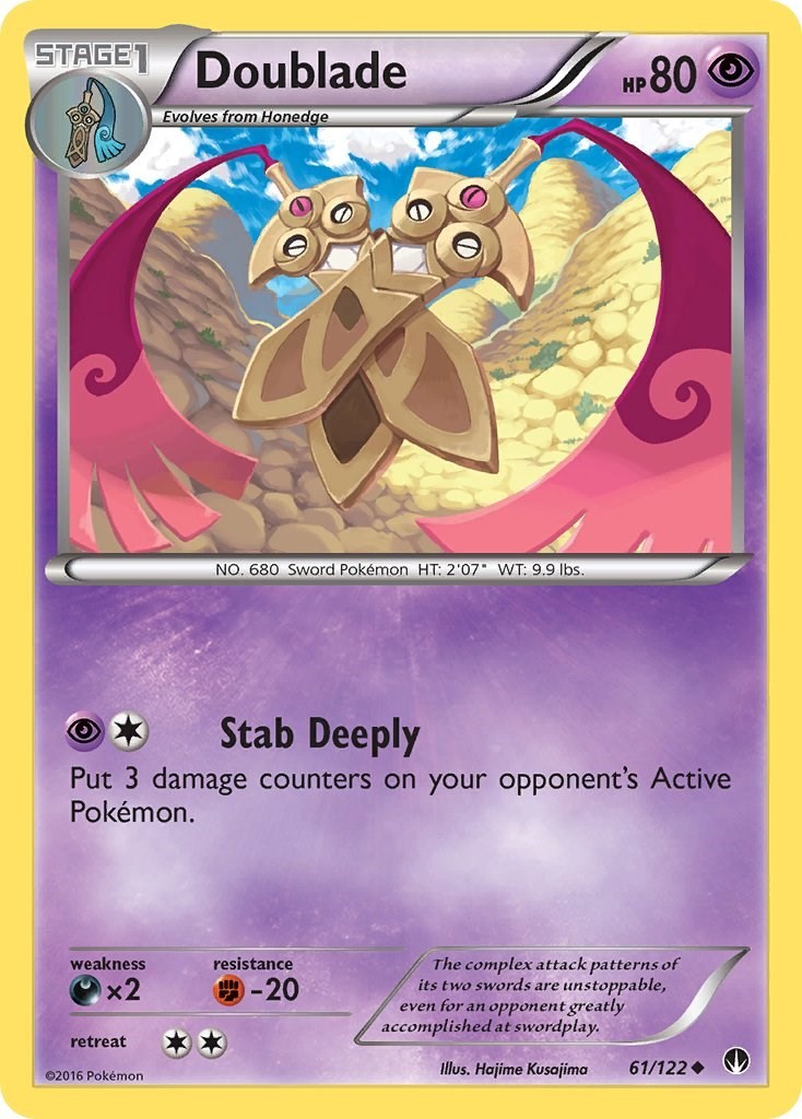 Doublade - 61/122 - LP - XY - BREAKpoint
