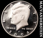 2004-S Silver Kennedy Half Dollar-Choice Gem Proof No Reserve #i2937