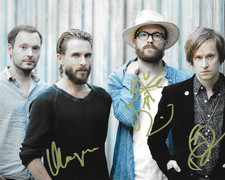 * REFUSED * signed 8x10 photo * DENNIS LYXZEN * FREEDOM * WAR MUSIC * COA *