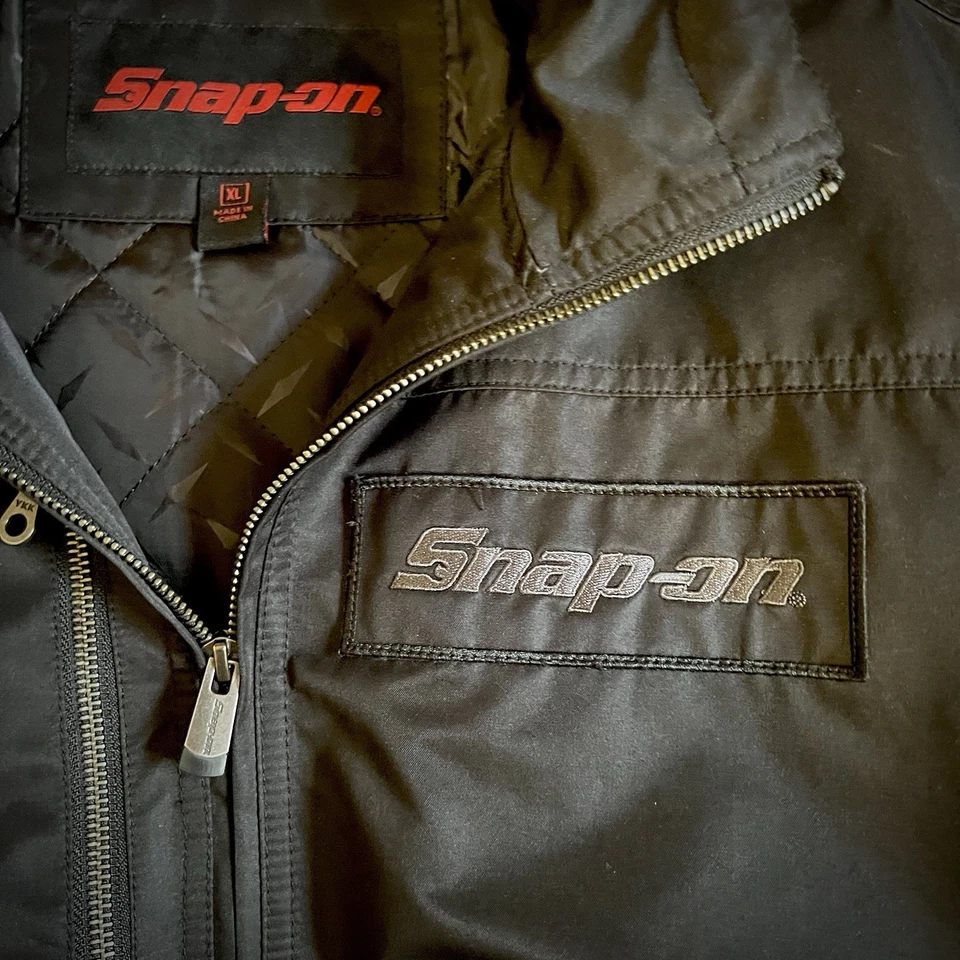 SNAP ON TOOLS Hooded Winter Jacket XL INSULATED COAT - Image 4 of 4