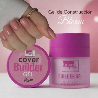 Cover Builder Gel Bloom Fantasy Nails. 1 Oz