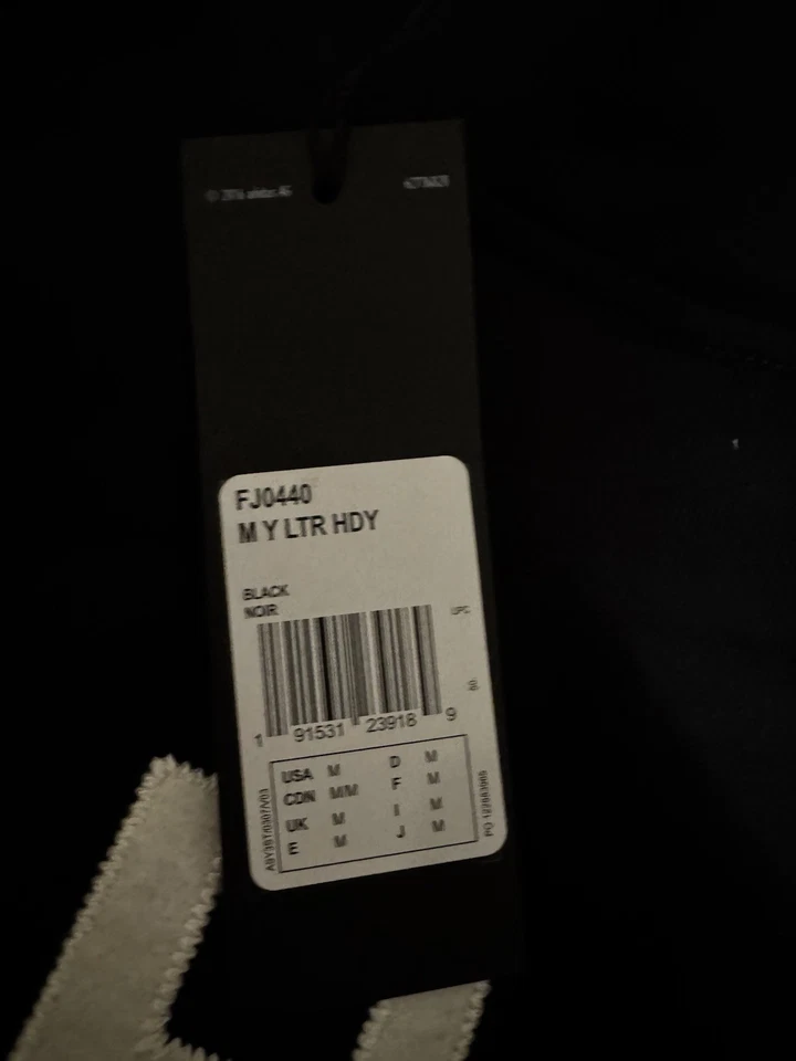 Y3 Yohji Lettered Hoodie Size Medium - Image 3 of 4