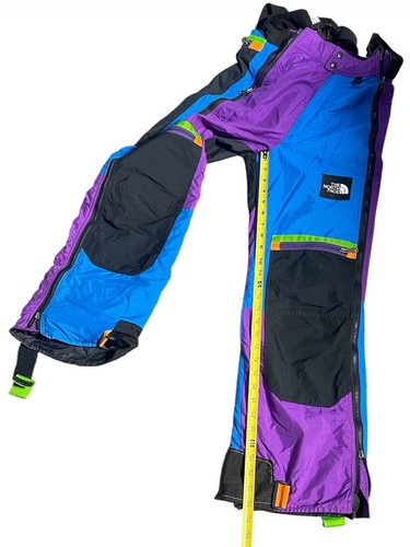 RARE Vintage The North Face Mens Size XS Ski Snowboard Multicolor Bib *READ* - Picture 13 of 17