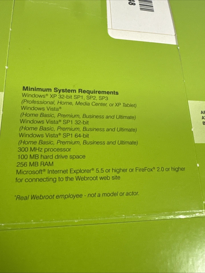 Webroot Spy Sweeper 2003 Software Installation CD-ROM - WITH Software Key  - Image 4 of 4