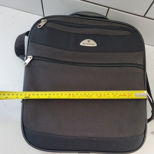 Samsonite Black Business Laptop Case Travel Carry Shoulder Bag - Bild 10 von 10