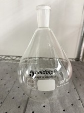 DURAN HEIDOLPH 1000mL Single Neck Recovery Evaporating Flask 24/40 Taper Joint 