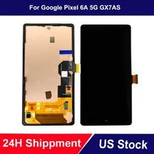 For Google Pixel 6A OLED Display LCD Touch Screen Digitizer Frame Replacement