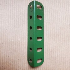 1x Meccano Part 9c, 3" angle girder ,mid green
