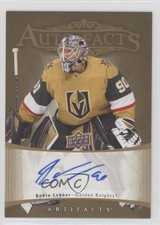 2023-24 Upper Deck Artifacts 2005-06 Retro Facts Robin Lehner #RAF-RL Auto nd3