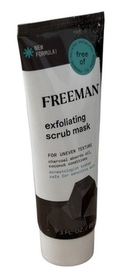 Freeman Exfoliating Scrub Mask Charcoal Coconut 3oz New Sealed