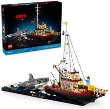 Lego Jaws 21350 - No Minifigures - Free Shipping - Us Seller