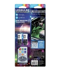 Alpena Rgb Led 7440 7443 Wedge Bulbs Pair Remote Control Strobe Multi Color