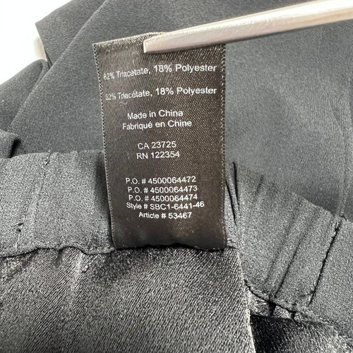 Babaton Dexter Pant SIZE XS Black Pull-on Tuxedo Jogger Terado Japanese Crepe - Picture 6 of 12