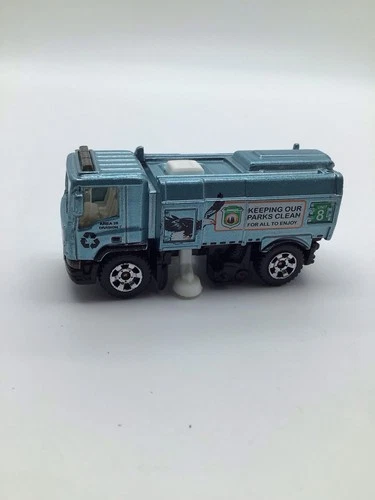 VINTAGE MATCHBOX 2009 MBX City Street Cleaner Rare Blue Original Old Car