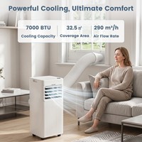 7000 BTU Floor Standing Portable Air Conditioning Unit