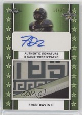 2020 Leaf Metal US Army All-American Bowl 10/25 Fred Davis II Patch Auto 1u6