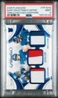 PANINI FLAWLESS TRIPLE PATCHES ABDUL CARTER/CAM SKATTEBO/JAXSON DART 10/10 PSA 9