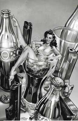 #ad #ad POP KILL #4 J. SCOTT CAMPBELL Bamp;W Metal $150.00