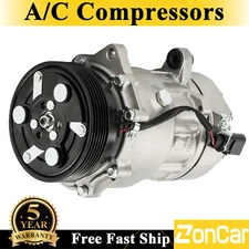 A/C Compressor Fit For 2001 2002 2003 2004 Volkswagen Jetta 2.0 CO 1233JC ZONCAR
