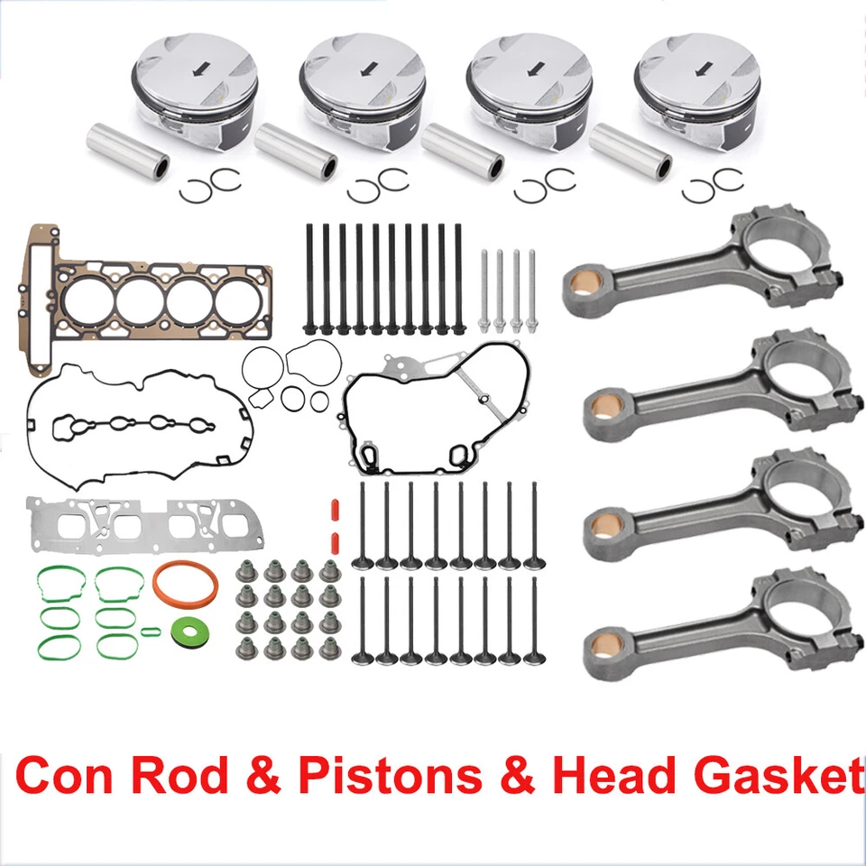 2.4L Engine Rebuild Overhaul Kit Fits Buick Verano Regal Chevrolet Equinox GMC - Image 4 of 4