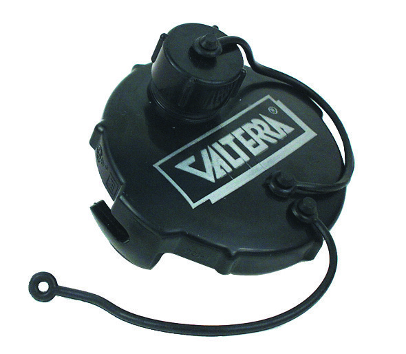 Valterra T1020 1 Waste Valve Cap with 3/4 GHT Black