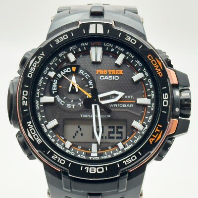 CASIO Pro Trek PRW-6000Y-1JF Tough Solar Triple Sensor MULTIBAND 6 Men's Watch