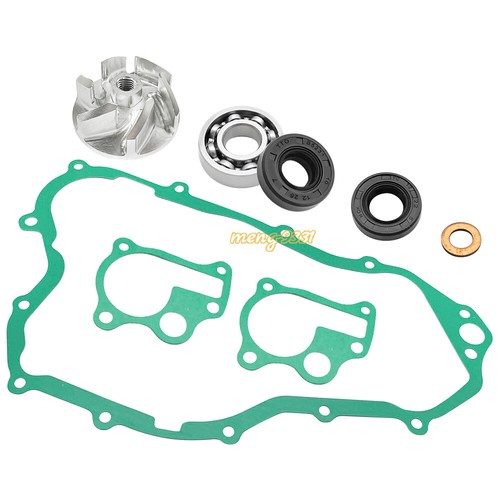 Water Pump Rebuild Kit Impeller Gaskets Seals Bearing for Honda CR250R 1992-2001