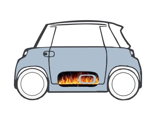 Opel Rocks Aufkleber Set Seitenklappe FLAMME OR C 01 - Bild 3 von 3