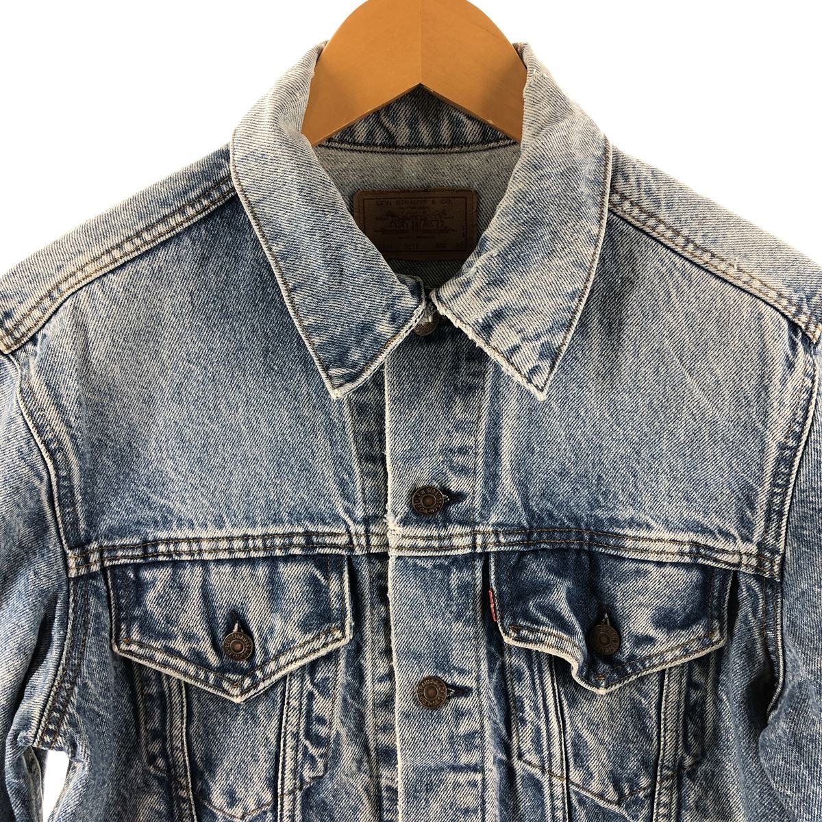 80's Levi's 70507 0216 デニムジャケット USA製 S 80's Levi's/リーバイス 50LONG！ 70506-0216 デニムジャケット
